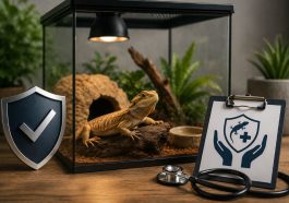 Reptilien in Österreich - Die passenden Versicherung als Tierhalter beachten! (KI, Symbolbild)