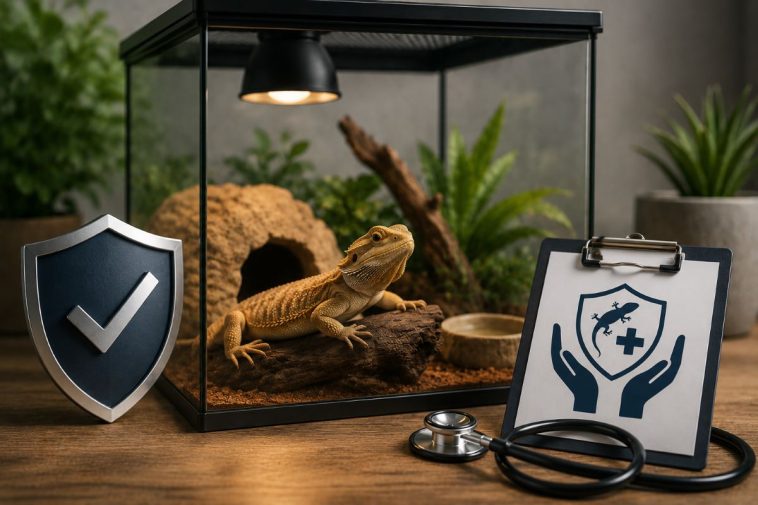 Reptilien in Österreich - Die passenden Versicherung als Tierhalter beachten! (KI, Symbolbild)