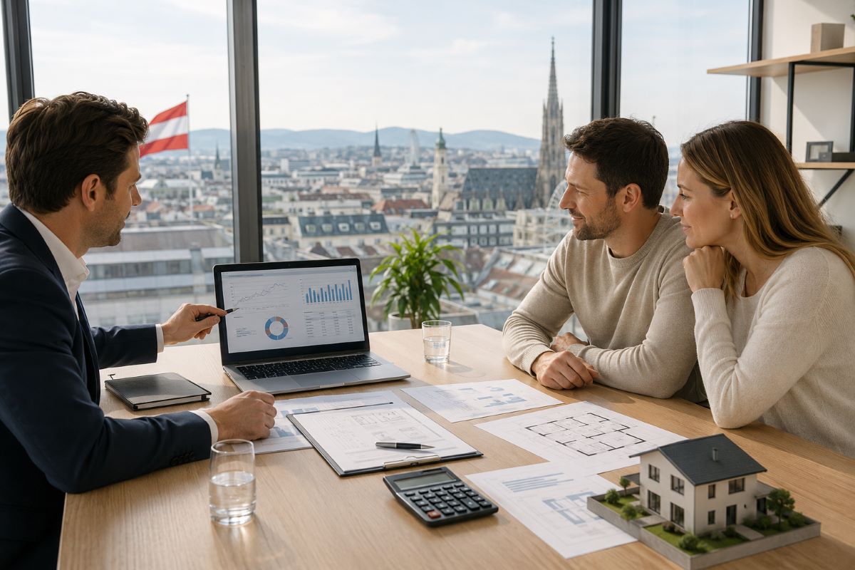 Beratung für Immobilienkredite in Österreich - Tipps und Angebote einholen ( Symbolbild )