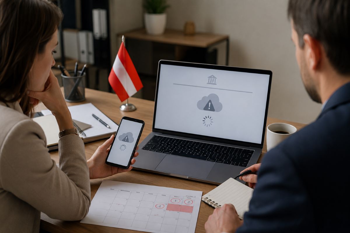 Finanz Online - Wartungszeit einplanen ( Symbolbild)