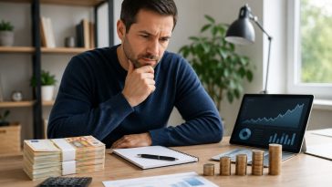 In ETF investieren - worauf achten? (KI, Symbolbild)