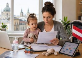 Kinderbeihilfe und Familienbeihilfe in Österreich - worauf achten? - Tipps (KI, Symbolbild)